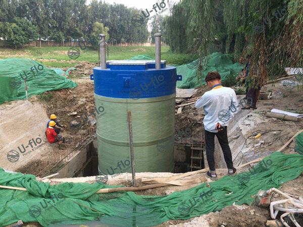 北京通州一体化预制泵站项目